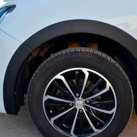 Комплект накладок на арки + накладки на пороги "KART RS NEW" для Renault Sandero (без комплектации) купить недорого с доставкой в Рыбинск