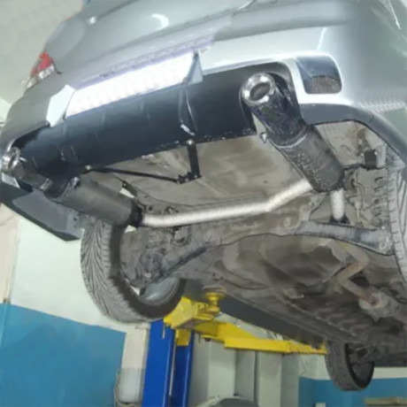 Нижнее крепление заднего бампера "EVO" для Mitsubishi Lancer IX (2003-2009) купить недорого с доставкой в Рыбинск