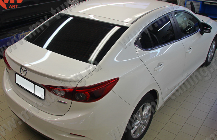 Козырек на заднее стекло для Mazda 3 (2013-н.в.) купить недорого с доставкой в Рыбинск