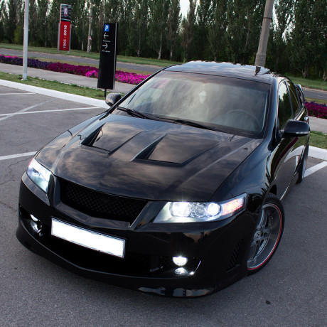 Капот "MUGEN Style" для Honda Accord VII (2002-2006) купить недорого с доставкой в Рыбинск
