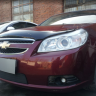 Защита радиатора "Standart" Chevrolet Epica (2006-2013) чёрная купить недорого с доставкой в Рыбинск