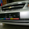 Защита радиатора "Standart" Chevrolet Lacetti седан (2004-2013) чёрная купить недорого с доставкой в Рыбинск
