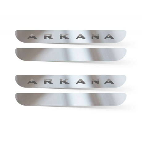 Накладки в проем дверей (4 шт) (НПС) RENAULT Arkana (2019-н.в.) купить недорого с доставкой в Рыбинск