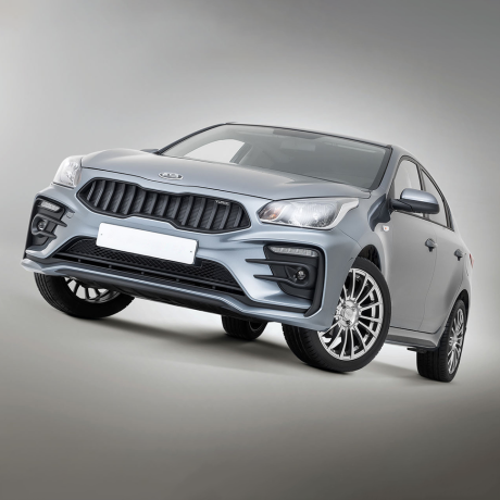 Бампер передний "Kudos" для Kia Rio (2017-2020) купить недорого с доставкой в Рыбинск