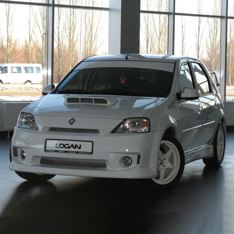Сетки в бамперы "Power DM" для Renault Logan купить недорого с доставкой в Рыбинск