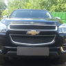 Защита радиатора "Standart" Chevrolet Trailblazer (2012-2015) чёрная купить недорого с доставкой в Рыбинск
