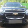 Защита радиатора "Standart" Chevrolet Trailblazer (2012-2015) чёрная купить недорого с доставкой в Рыбинск