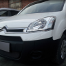 Защита радиатора "Standart" Citroen Berlingo рестайлинг (2008-2016) чёрная купить недорого с доставкой в Рыбинск
