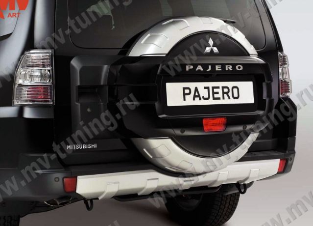 Бокс запасного колеса не окрашенный и прошитый для Mitsubishi Pajero IV (2006-2014) купить недорого с доставкой в Рыбинск