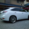 Молдинги на пороги "LX-Mode" для Lexus RX 350 (2008-2012) купить недорого с доставкой в Рыбинск