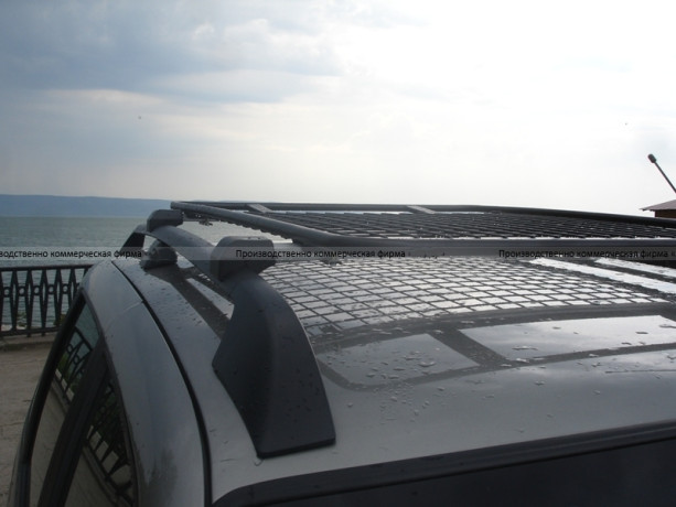 Грузовая платформа «Стандарт» для B@3 2123 "Chevrolet Niv@" (установка на штатные рейлинги ) купить недорого с доставкой в Рыбинск