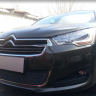 Защита радиатора "Standart" Citroen C4 седан (2013-2016) чёрная купить недорого с доставкой в Рыбинск