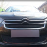 Защита радиатора "Standart" Citroen C4 седан (2013-2016) чёрная купить недорого с доставкой в Рыбинск