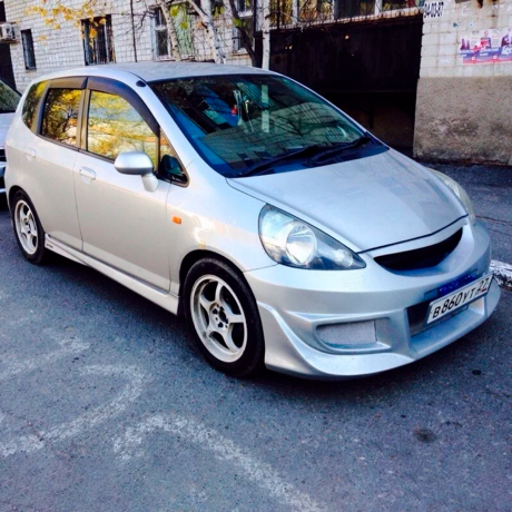 Накладки на пороги "Modulo" для Honda Fit GD купить недорого с доставкой в Рыбинск