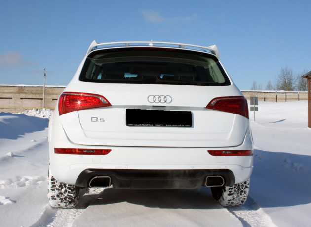 Спойлер (АнтиКрыло) (в комплекте с эмблемой ABT) в стиле "ABT" для Audi Q5 (2008-2012) купить недорого с доставкой в Рыбинск