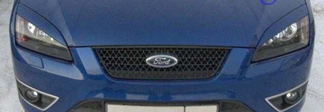 Накладки на фары (реснички) широкие var №2 для Ford Focus 2 (2004-2008) купить недорого с доставкой в Рыбинск