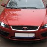Накладки на фары (реснички) широкие var №2 для Ford Focus 2 (2004-2008) купить недорого с доставкой в Рыбинск
