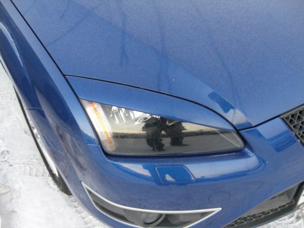 Накладки на фары (реснички) широкие var №2 для Ford Focus 2 (2004-2008) купить недорого с доставкой в Рыбинск