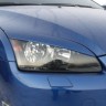 Накладки на фары (реснички) широкие var №2 для Ford Focus 2 (2004-2008) купить недорого с доставкой в Рыбинск