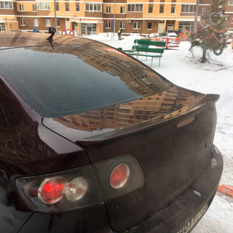 Спойлер "Дактейл" для Mazda 3 седан (2003-2009) купить недорого с доставкой в Рыбинск