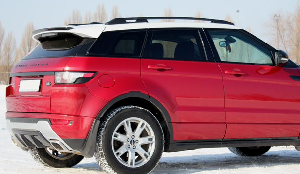Рейлинги для Land Rover Evoque (2011-2018) Чёрный купить недорого с доставкой в Рыбинск