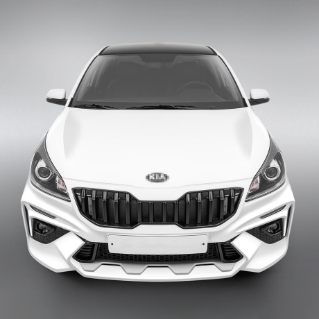 Бампер передний "ROTOR" для Kia Rio (2017-2020) купить недорого с доставкой в Рыбинск