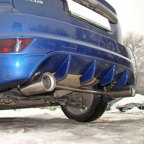 Разводка (без насадок) на две стороны для задней юбки "Lord" Ford Focus 2 (2008-2011) (3D-5D) купить недорого с доставкой в Рыбинск