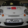 Защита радиатора "Standart" Daewoo Matiz чёрная купить недорого с доставкой в Рыбинск