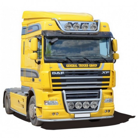 Защита порогов для DAF FT XF105.410-460 (2008-2013)(Окрашенное) купить недорого с доставкой в Рыбинск