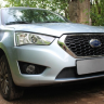 Защита радиатора "Standart" Datsun mi-Do (2015-н.в.) чёрная купить недорого с доставкой в Рыбинск