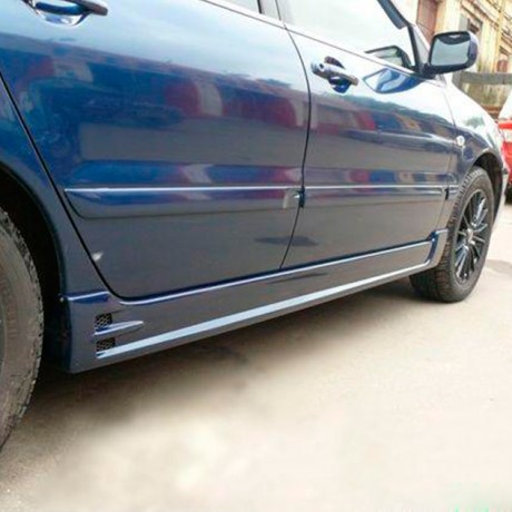Накладки на пороги "EGR" для Mitsubishi Lancer IX (2003-2009) купить недорого с доставкой в Рыбинск