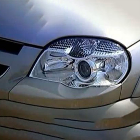 Накладки на фары (реснички) нижние №2 B@3 2123 "Chevrolet Niv@" купить недорого с доставкой в Рыбинск