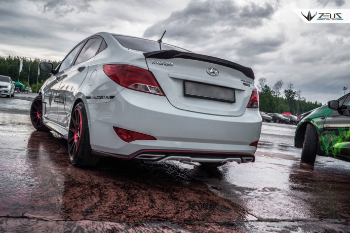 Аэродинамический обвес "ZEUS" Hyundai Solaris 2015-н.в. Рестайлинг купить недорого с доставкой в Рыбинск