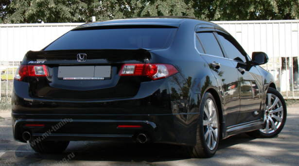 Козырек на заднее стекло var №2 широкий для Honda Accord VIII (2008-2013) купить недорого с доставкой в Рыбинск