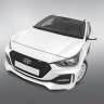 Бампер передний "Quant Romb" для Hyundai Solaris (2017-2020) купить недорого с доставкой в Рыбинск