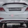 Лип-Спойлер "Zeus" для Hyundai Solaris (2010-2016) купить недорого с доставкой в Рыбинск