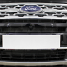 Защита радиатора "Standart" Ford Explorer рестайлинг-2 (2018-2019) верх, чёрная купить недорого с доставкой в Рыбинск