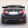 Накладка (юбка) заднего бампера "Mugen Style" для Honda Accord VIII (2008-2013) купить недорого с доставкой в Рыбинск