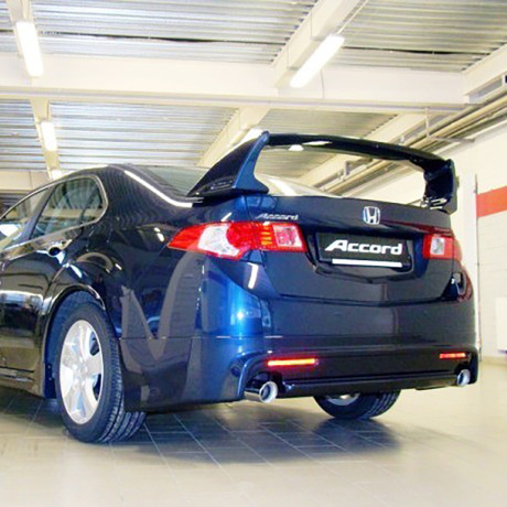 Накладка (юбка) заднего бампера "Mugen Style" для Honda Accord VIII (2008-2013) купить недорого с доставкой в Рыбинск