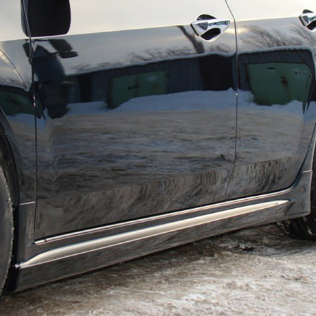 Накладки на пороги "Mugen Style" для Honda Accord VIII (2008-2013) купить недорого с доставкой в Рыбинск