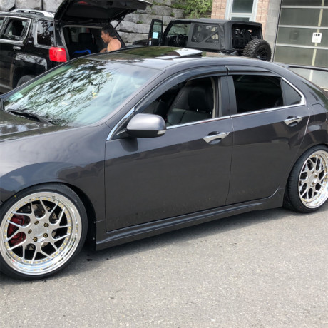 Накладки на пороги "Mugen Style" для Honda Accord VIII (2008-2013) купить недорого с доставкой в Рыбинск