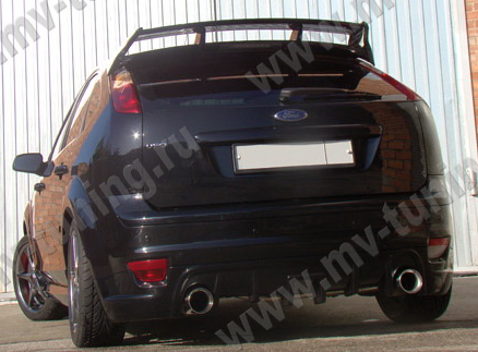 Спойлер неокрашенный (стоп-сигнал в к-т не входит) "RS" для Ford Focus 2 3-5D (2004-2011) купить недорого с доставкой в Рыбинск