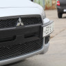 Воздуховоды радиатора в передний бампер (Цельные) var №2 для Mitsubishi Lancer X (2007-2010) купить недорого с доставкой в Рыбинск