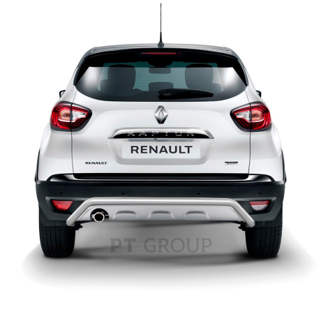 Защита заднего бампера d51мм "Волна" (НПС) RENAULT Kaptur (2016-н.в.) купить недорого с доставкой в Рыбинск