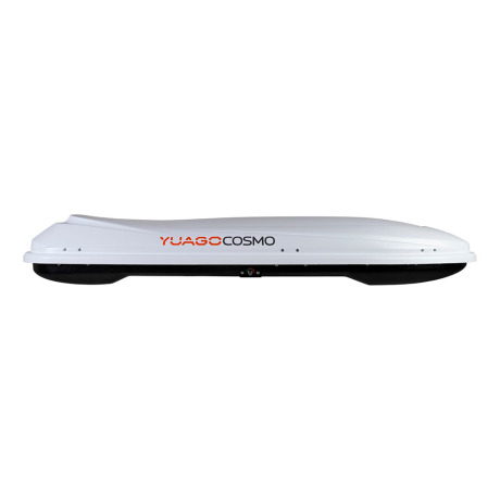 Автобокс YUAGO Cosmo 210 (тиснение) (EuroLock), белый, 485л купить недорого с доставкой в Рыбинск