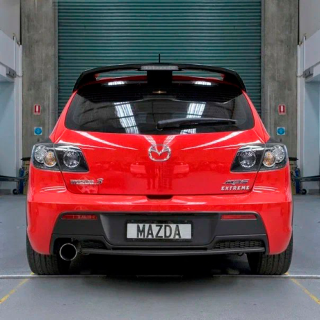 Спойлер "Трех ногий, Mazda Speed" (под стоп) для Mazda 3, хэтчбэк (2003-2009) купить недорого с доставкой в Рыбинск