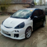 Пластиковый капот с 2 мя воздухоотводами для Honda Fit GD купить недорого с доставкой в Рыбинск