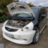 Пластиковый капот "J’s racing" для Honda Fit GD купить недорого с доставкой в Рыбинск