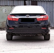 Диффузор заднего бампера var №1 (под окраску) для Toyota Camry XV50 (2012-2014) купить недорого с доставкой в Рыбинск