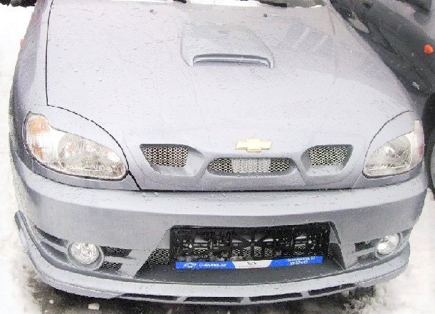 Решетка радиатора "Атланта" Chevrolet Lanos купить недорого с доставкой в Рыбинск